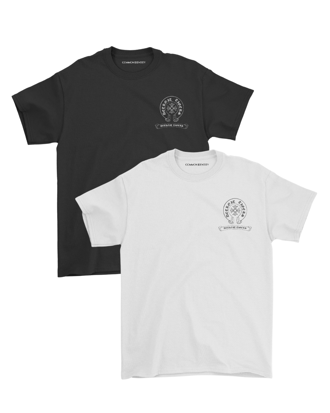 Chrome Detroit Tigers - T-Shirt - Common Identity