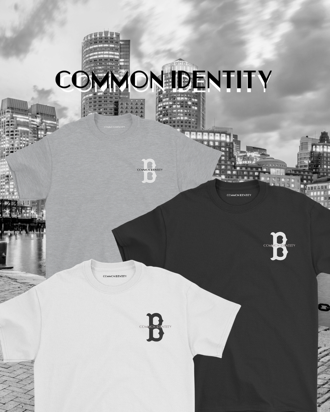 Everyday Essential "Boston Red Sox" Tee - Black