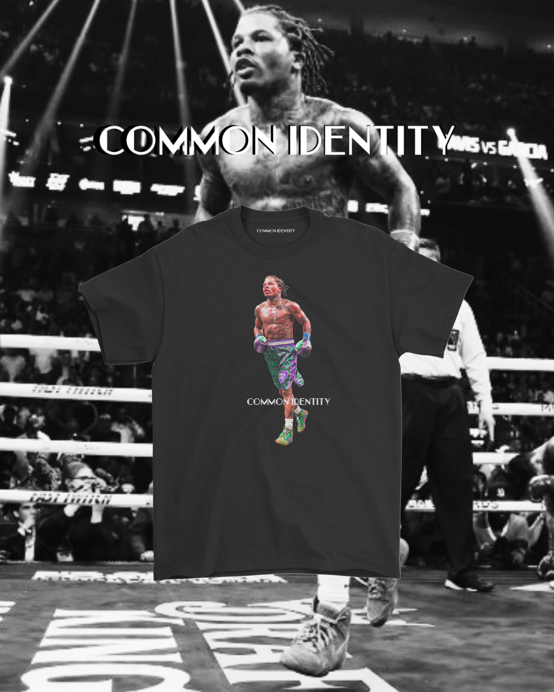 G.Davis - T-Shirt - Black - Common Identity