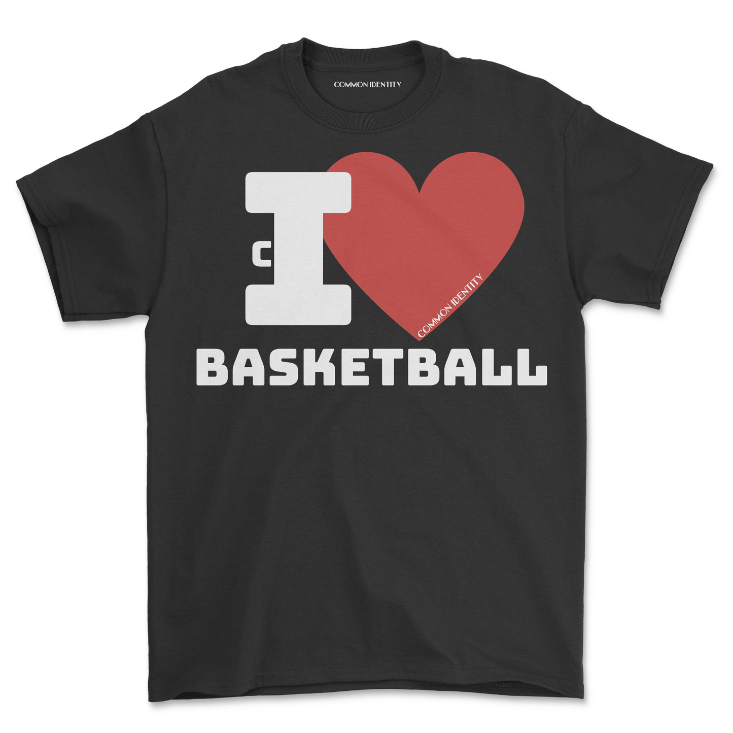 I LOVE BASKETBALL - T-Shirt - Common Identity