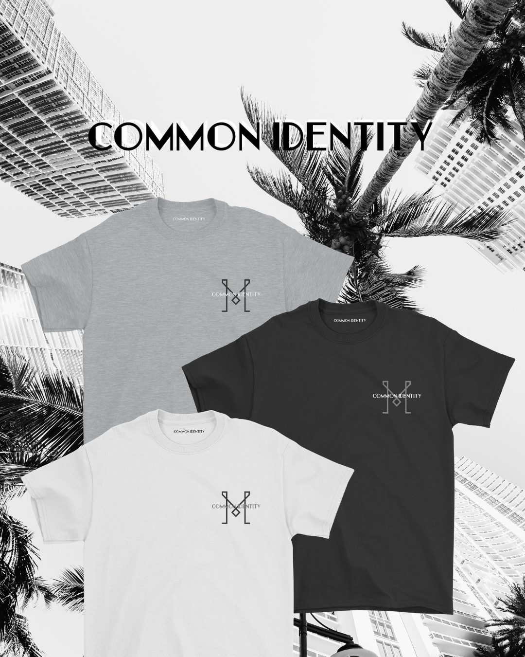 Everyday Essential "Inter Miami" Tee - Grey