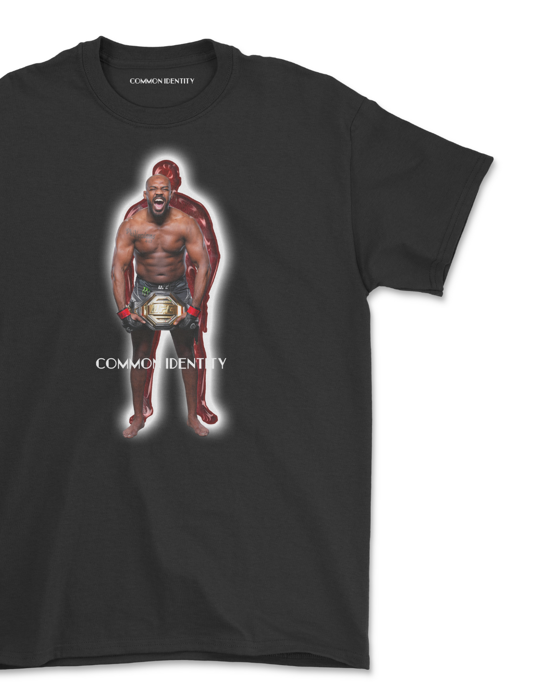 Red Ruby Jon Jones - T-Shirt - Common Identity
