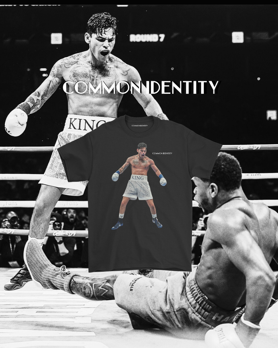 Ryan Garcia VS Haney - T-Shirt - Common Identity