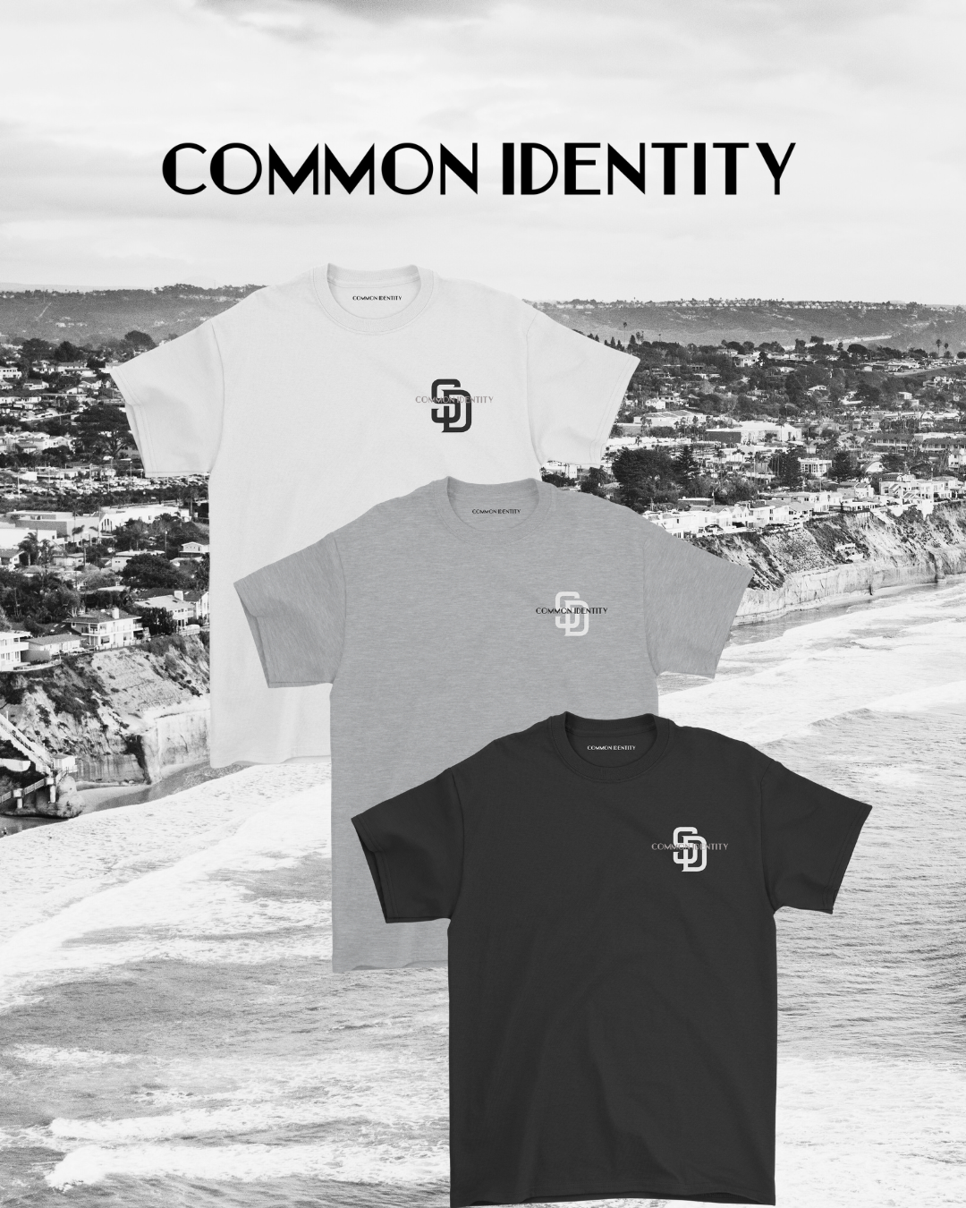 Everyday Essential "San Diego Padres" Tee - Grey