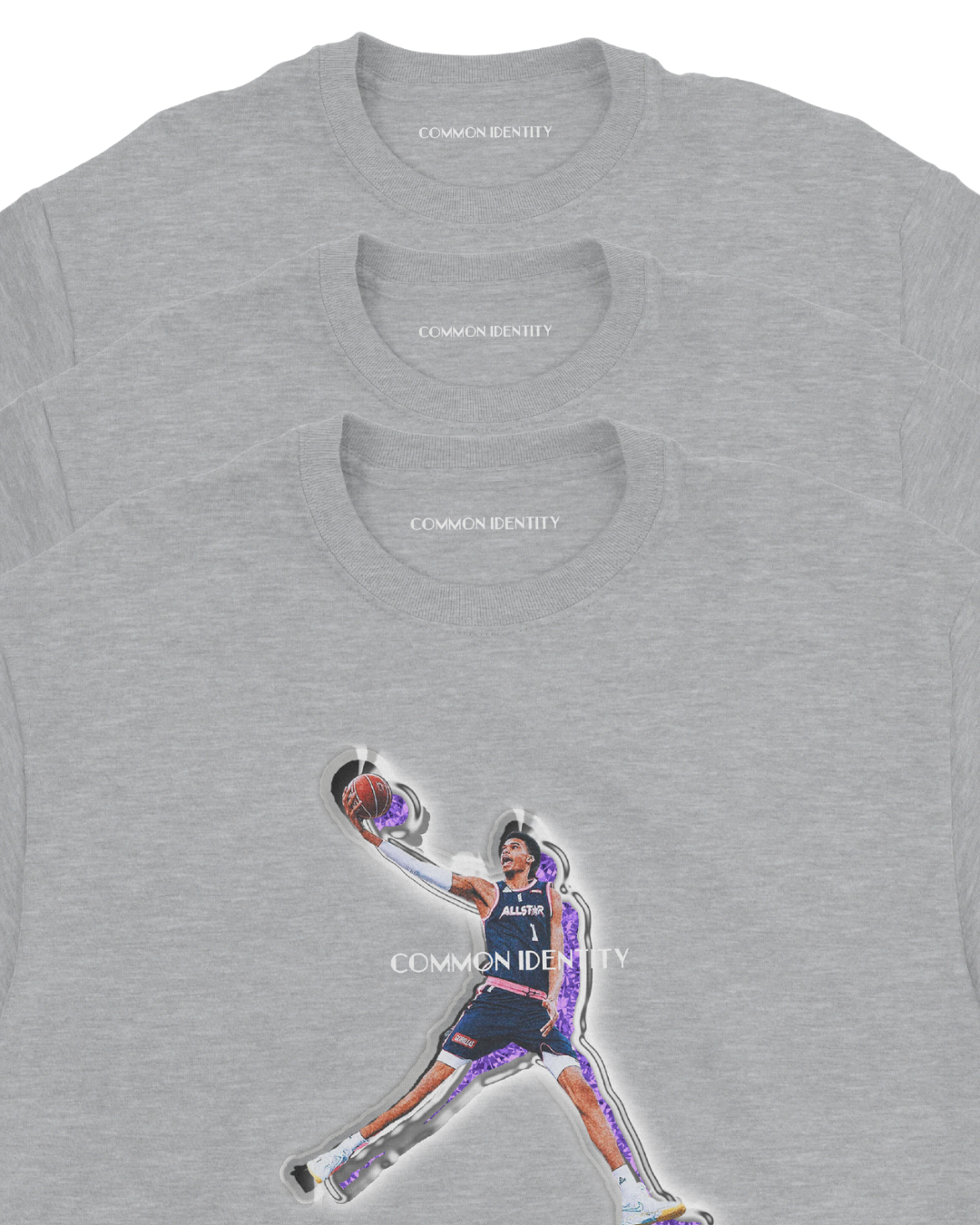 Victor Wembanyama Purple Ice - T-Shirt - Common Identity