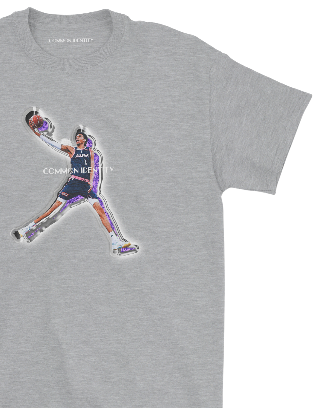 Victor Wembanyama Purple Ice - T-Shirt - Common Identity