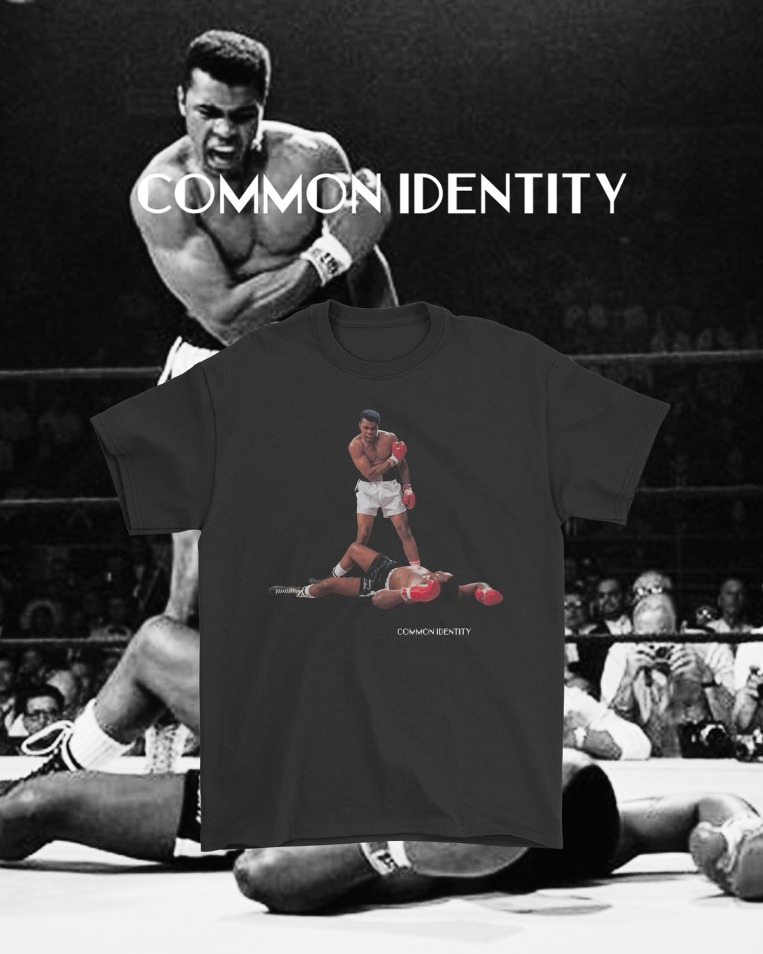 Muhammad Ali "The Knockout" - T-Shirt - Common Identity