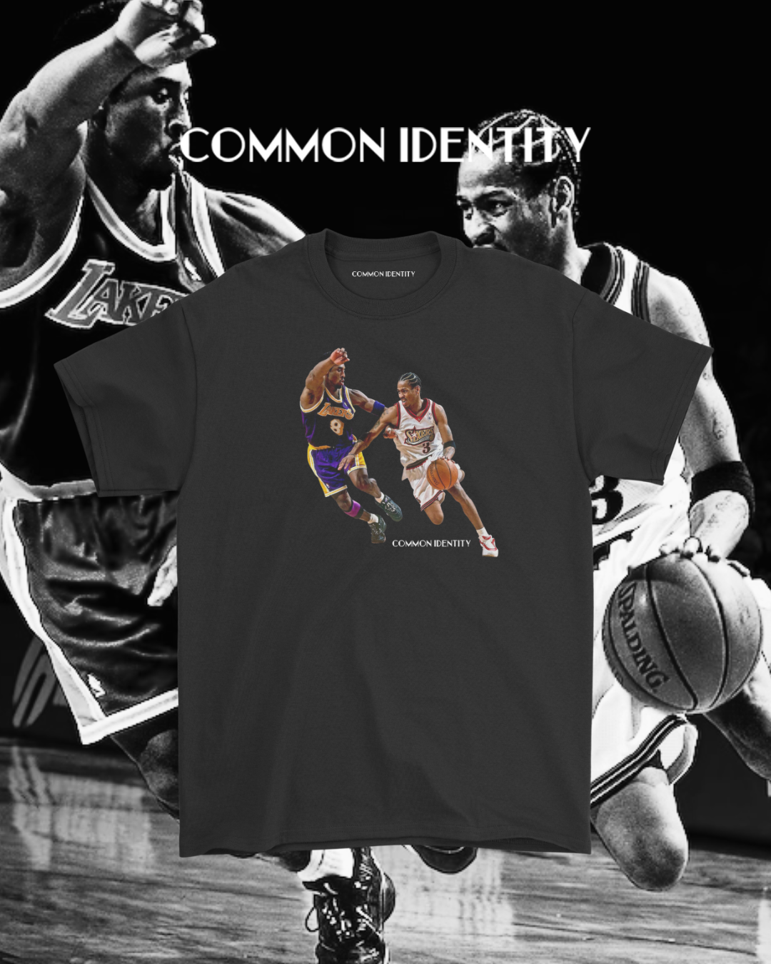 Kobe Bryant Allen Iverson T Shirt Common Identity
