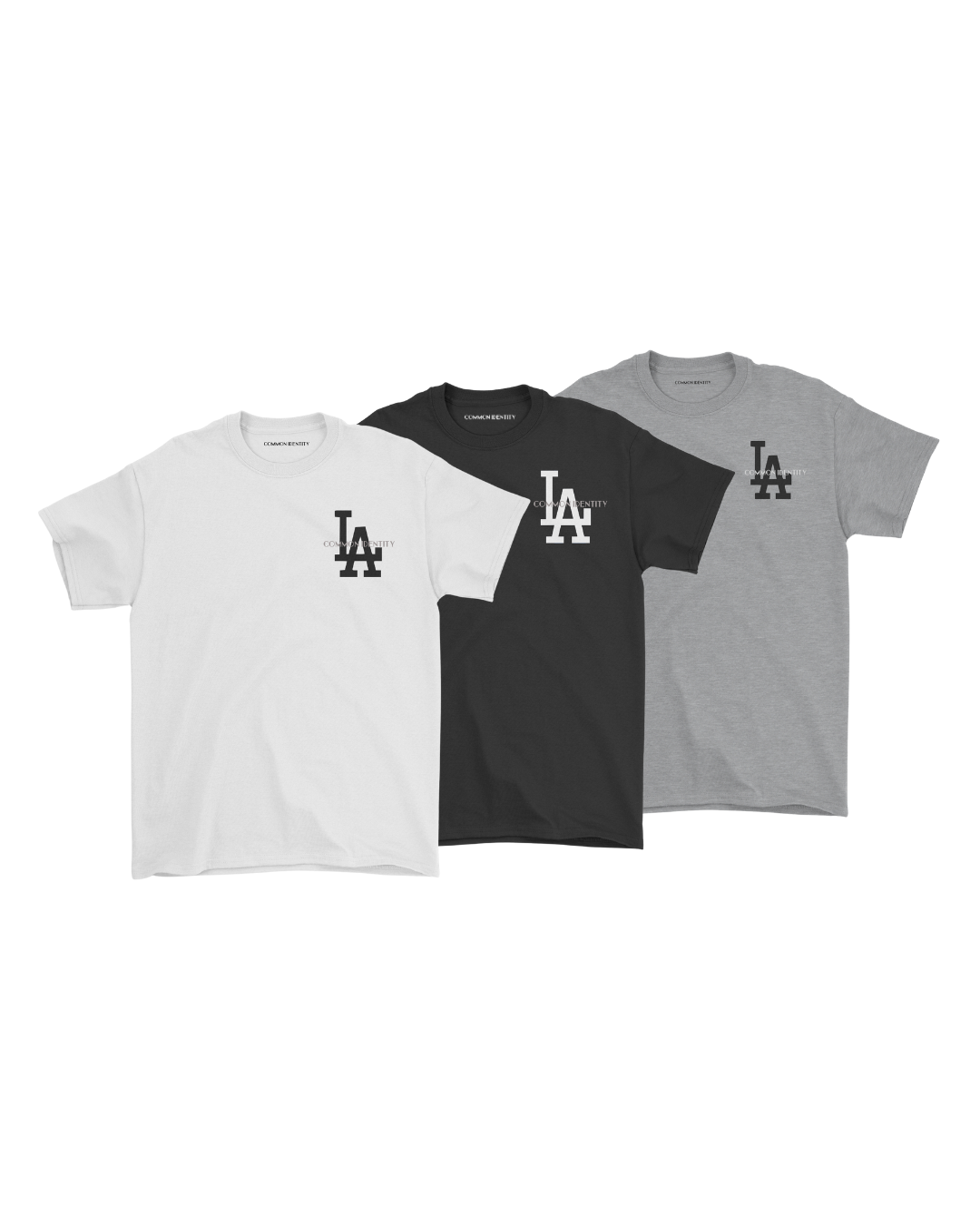 Everyday Essential "Los Angeles" Tee's - 3 Pack