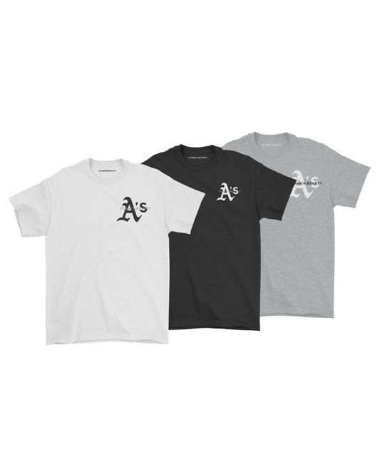 Everyday Essential "Oakland A's" Tee's - 3 Pack