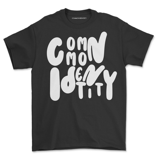 Scrabbled Logo -  T-Shirt - Common Identity