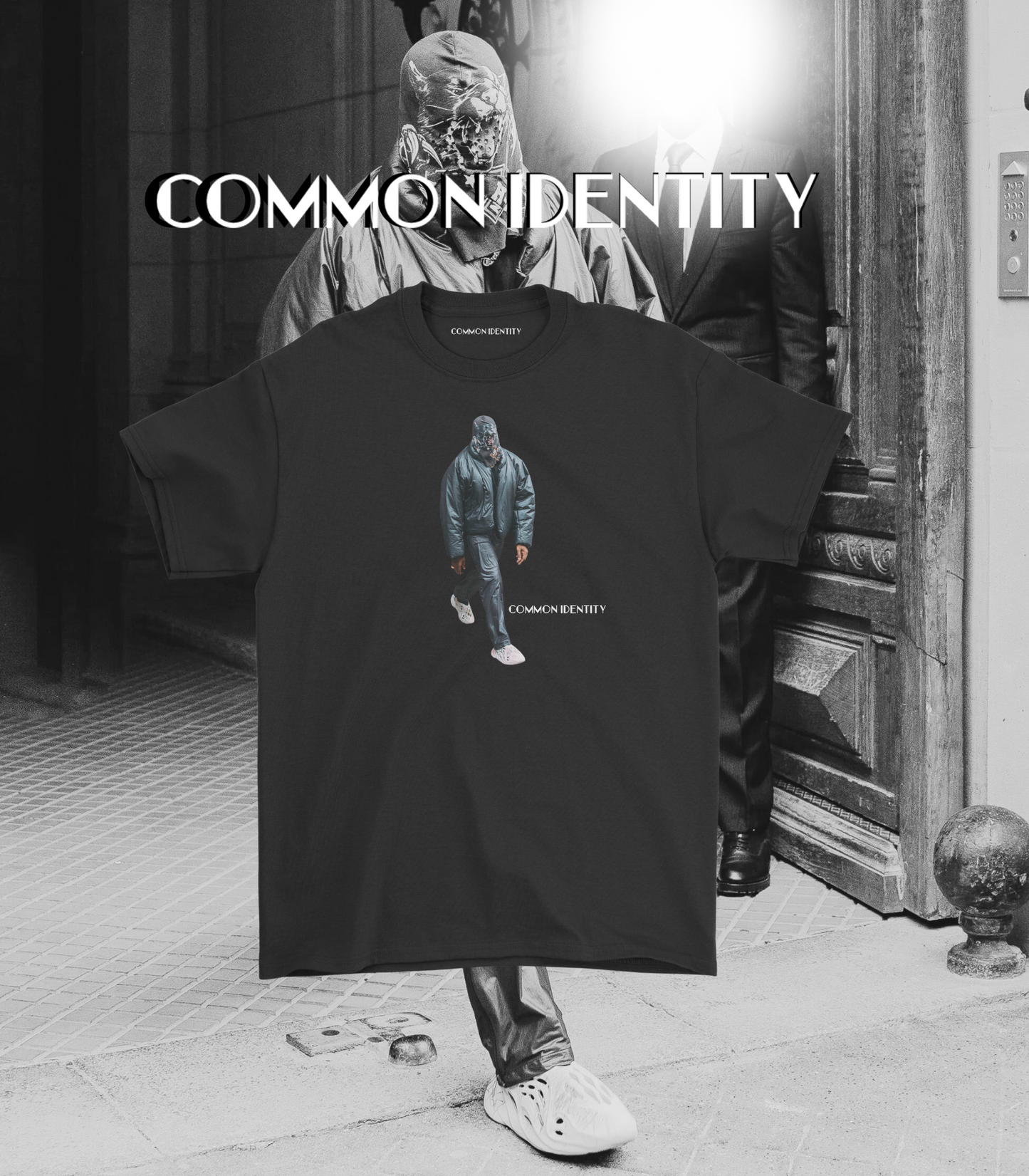 Yeezy "Mask Man"  - T-Shirt - Common Identity