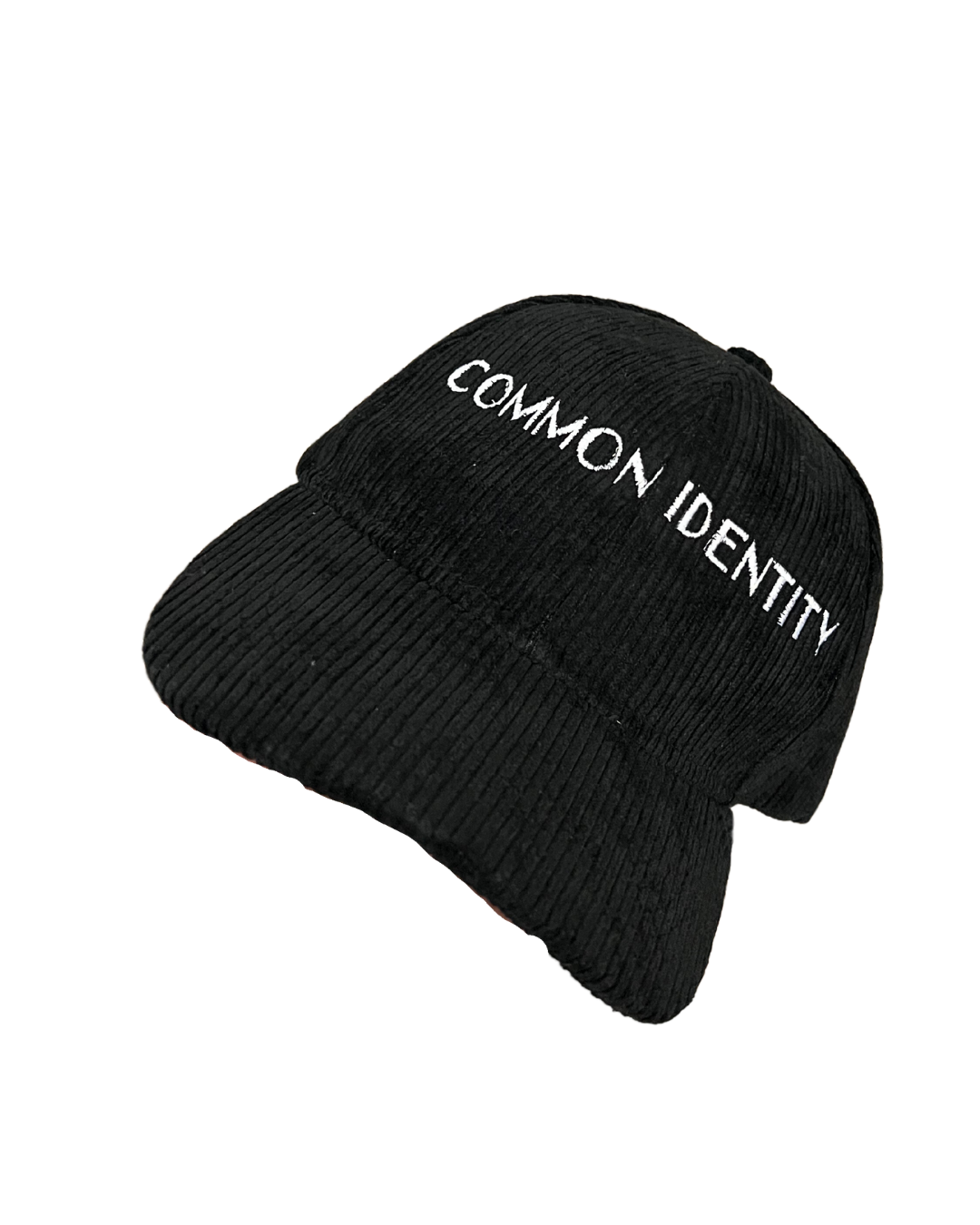 Midnight Black Corduroy Hat - Common Identity Uniform