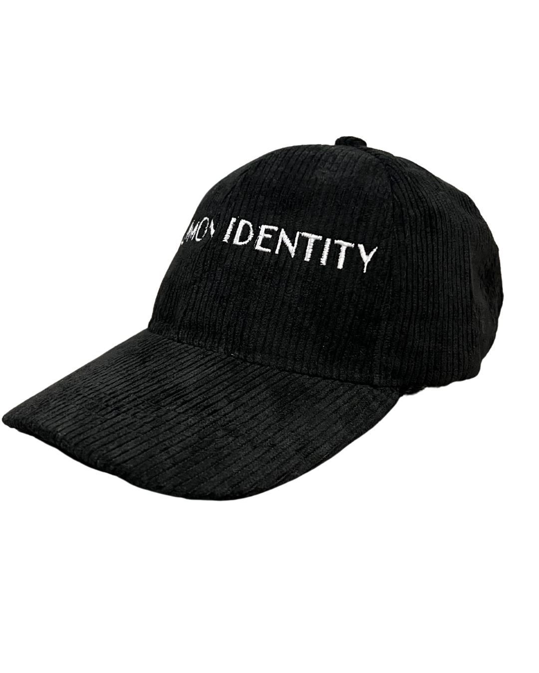 Midnight Black Corduroy Hat - Common Identity Uniform