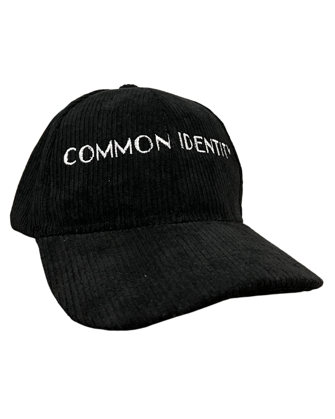 Midnight Black Corduroy Hat - Common Identity Uniform