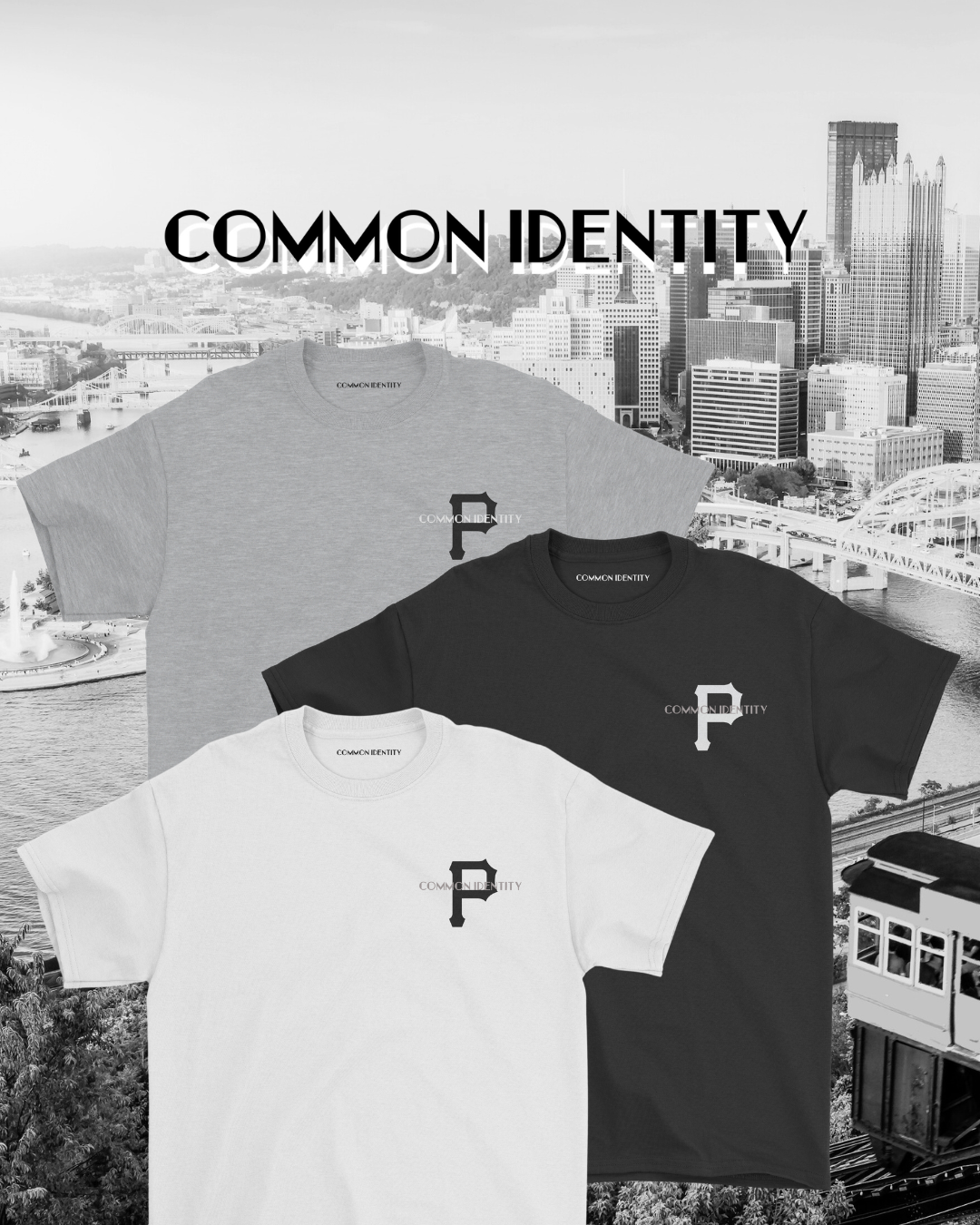 Everyday Essential "Pittsburgh Pirates" Tee - White